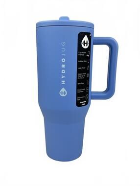 2/$60 ✨ HydroJug Traveler 32oz Tumbler Light Blue Leakproof Insulated NIB